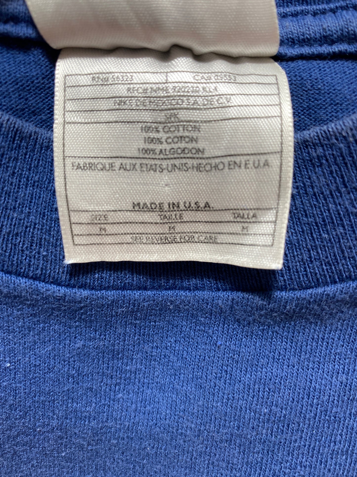 .90’s NIKE MINI SWOOSH Made in USA Size M Vintage T-Shirt / F136T