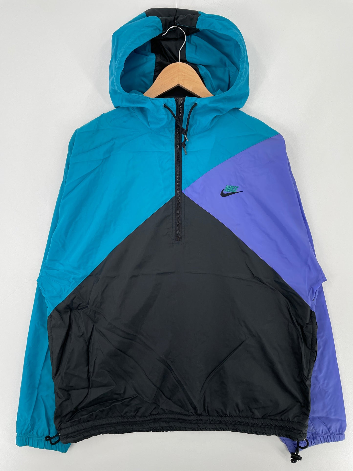 90's NIKE Silver Tag Size XL Vintage Nylon Jacket / F2092N