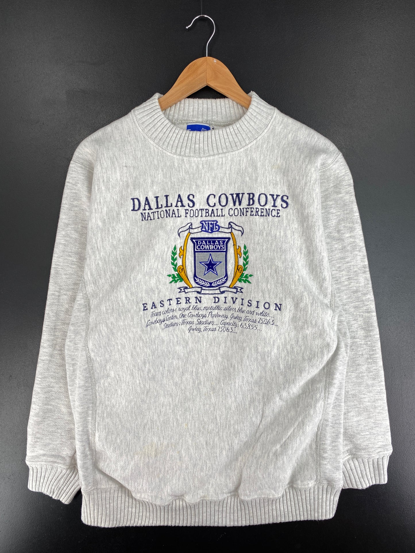 90's DALLAS COWBOYS Made in USA Size M Vintage NFL Sweat-Shirt / E9131S