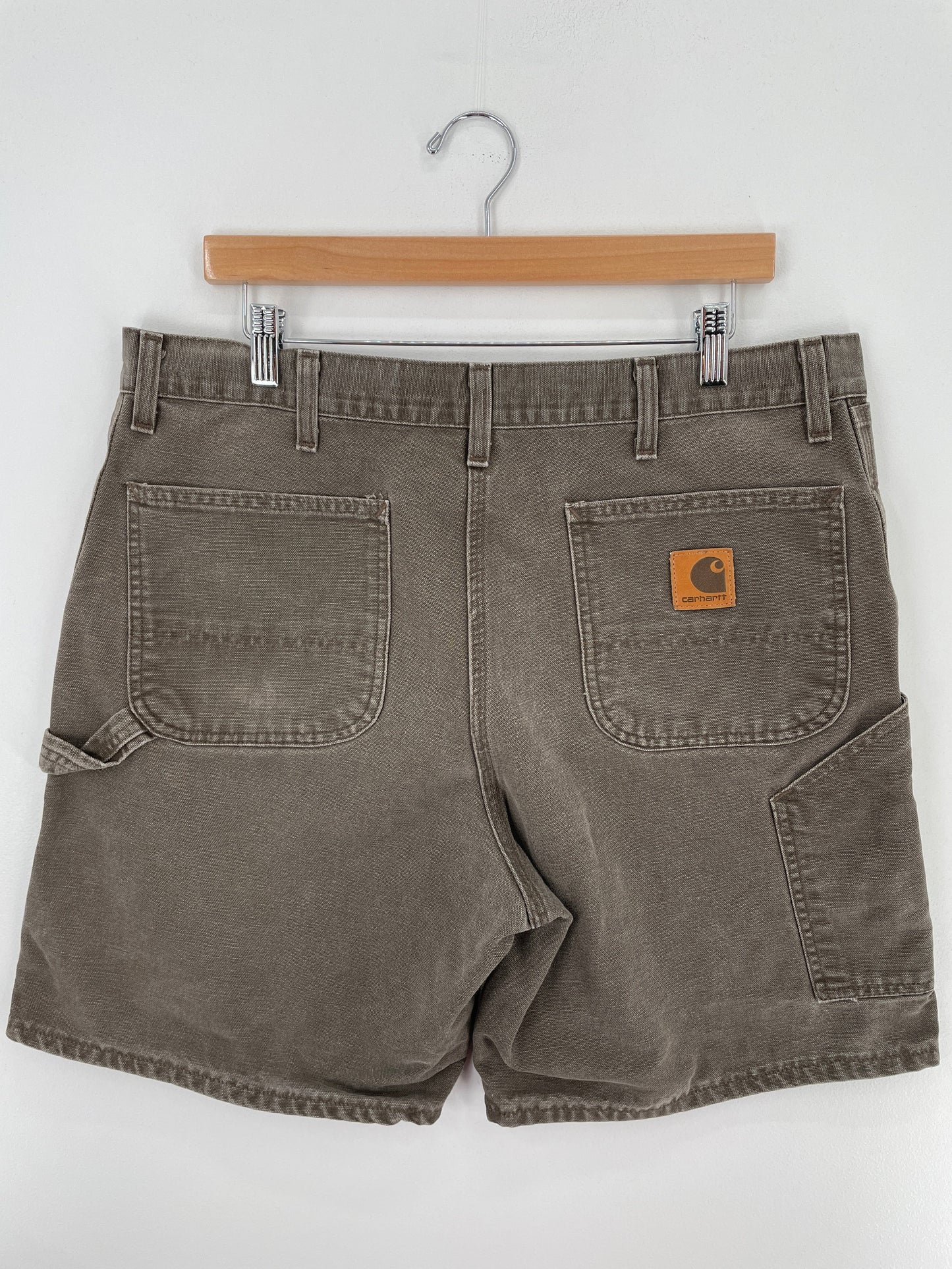 .Vintage CARHARTT Size W37xL7.5 Duck Shorts / F9881P