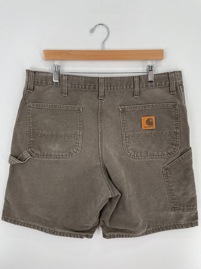 .Vintage CARHARTT Size W37xL7.5 Duck Shorts / F9881P
