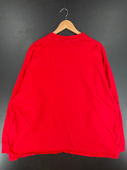 00' NIKE CENTER SWOOSH Size XXL Vintage Long Sleeve T-shirt / E9935T