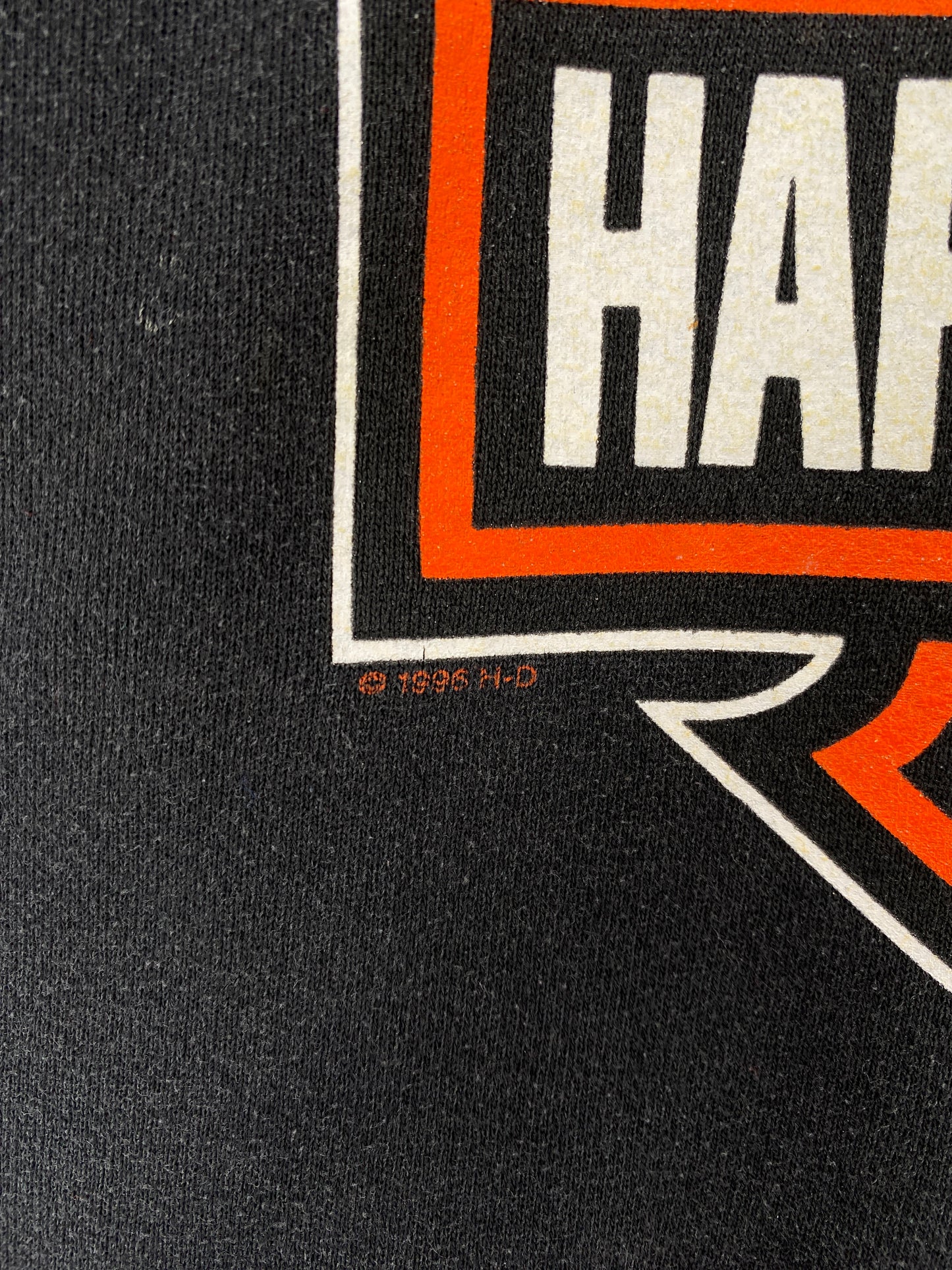 1996 HARLEY DAVIDSON Size XL Vintage Sweat-Shirt / F525S