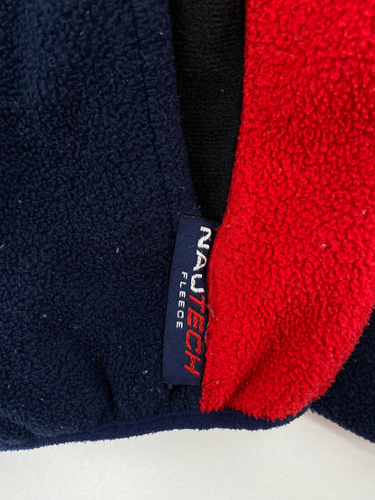 90’s NAUTICA COMPETITION Made in USA Size M Half Zip Fleece Jacket / F5391S