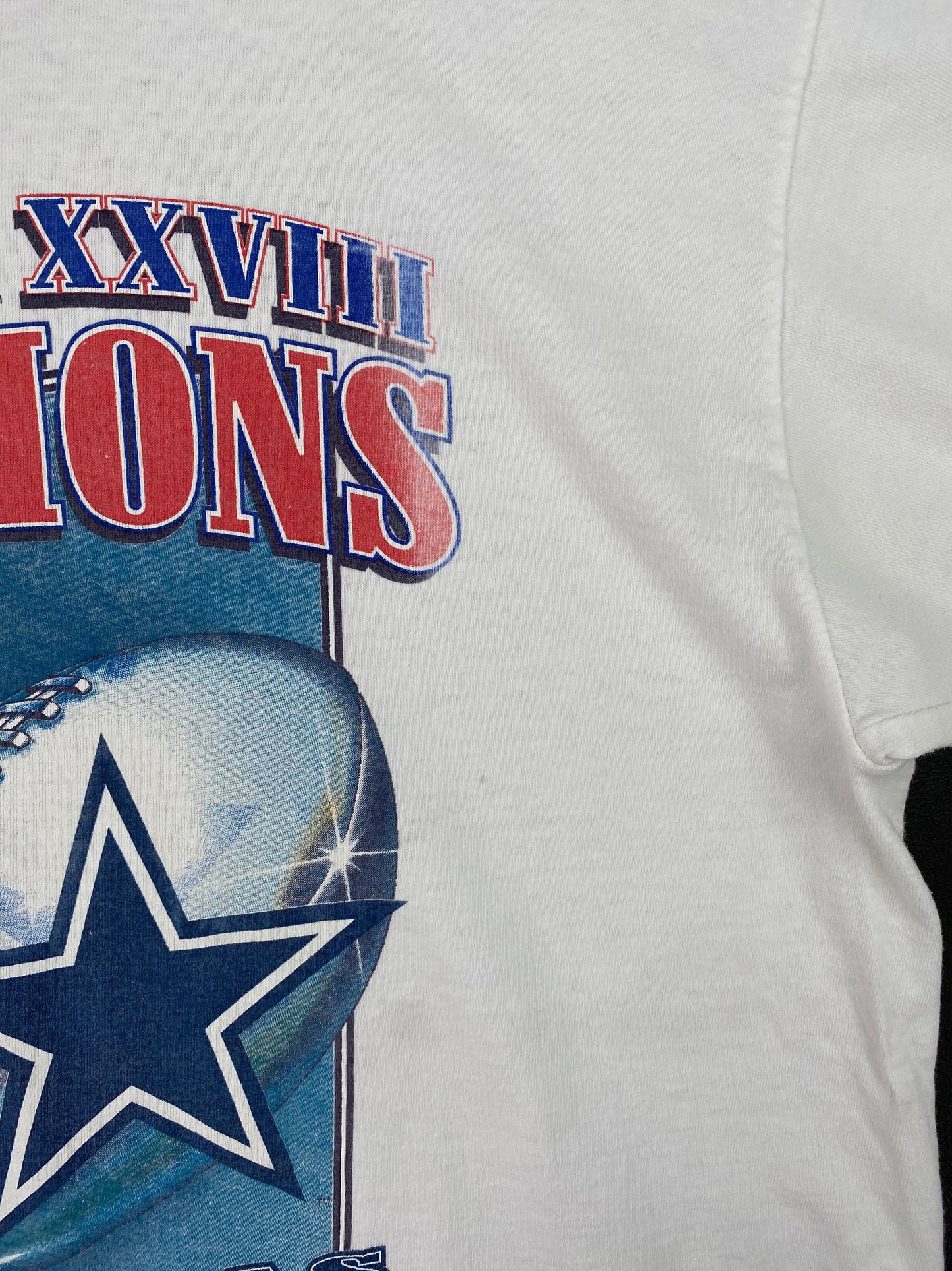 1994 STARTER x DALLAS COWBOYS Made in USA Size XL Vintage NFL T-shirt / E9760T