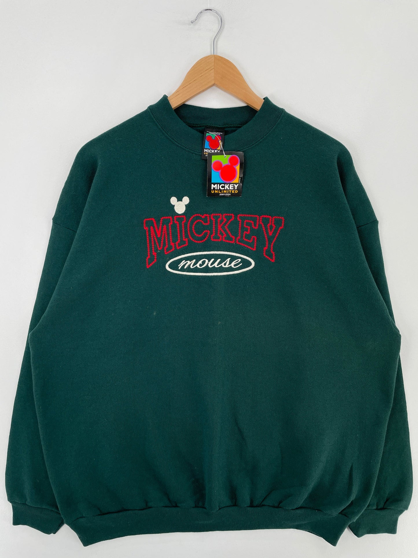 90's DEADSTOCK DISNEY MICKEY Size XL Vintage Sweat-shirt / F1524S