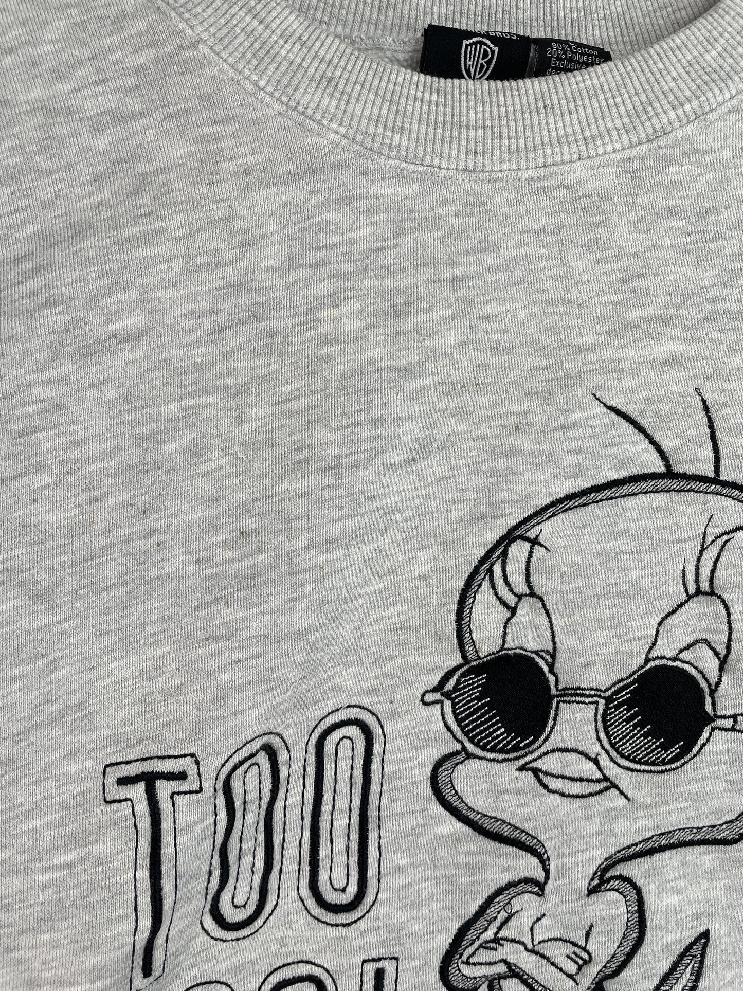 1996 LOONEY TUNES TWEETY Size L Vintage Sweat-shirt / F2790S