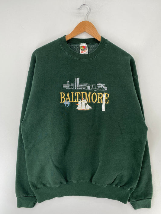 Vintage BALTIMORE Size XL Sweat-Shirt / F5747S