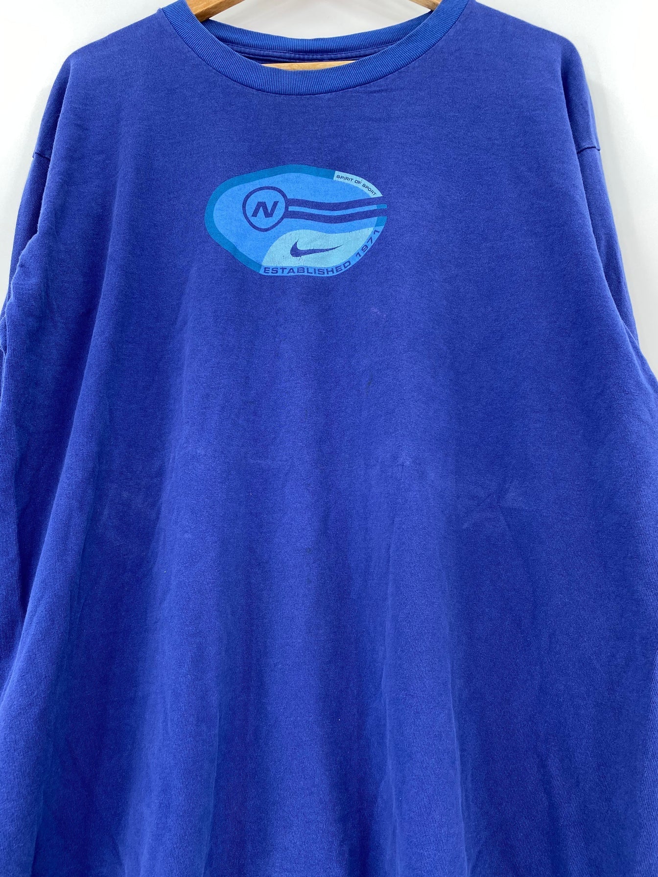 90's NIKE Size L Vintage Long Sleeve T-shirt / F3295T