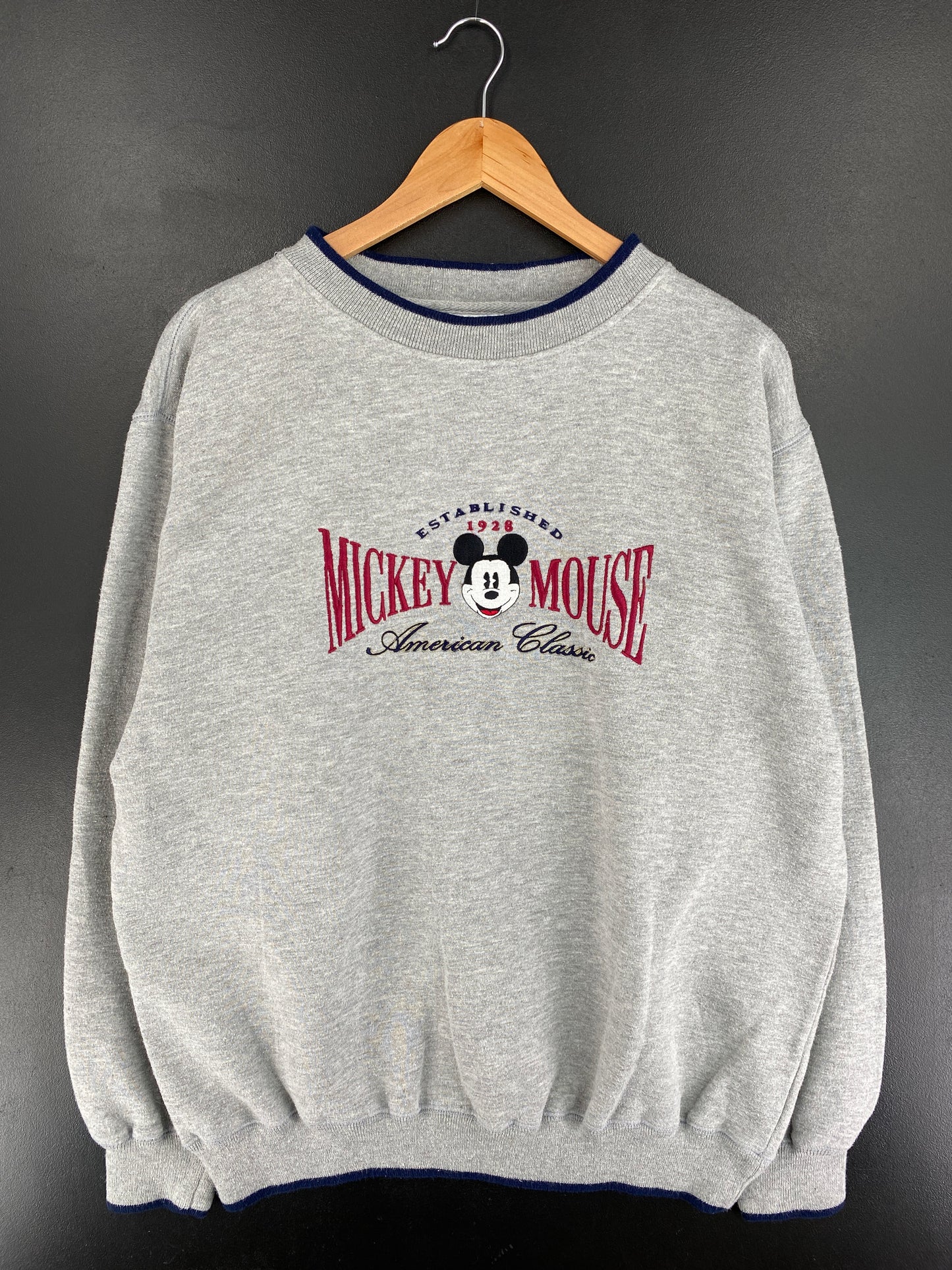 90's DISNEY MICKEY Size XL Vintage Sweat-Shirt / E9546S