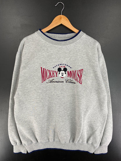 90's DISNEY MICKEY Size XL Vintage Sweat-Shirt / E9546S