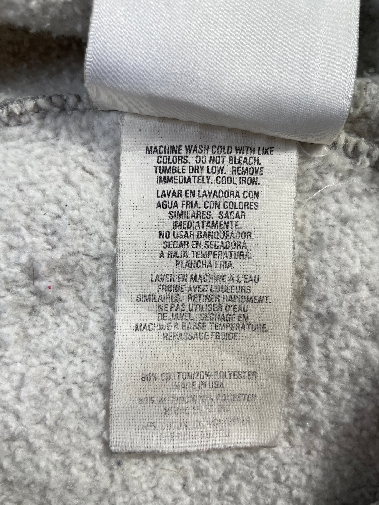 90's ADIDAS x TENNESSEE Size L Vintage College Hoodie Sweat-Shirt / E7049S