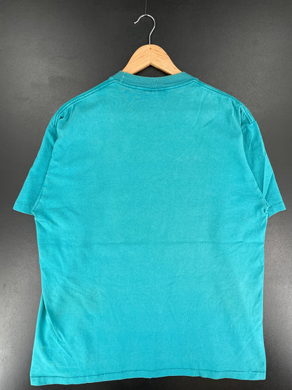 90's SAN JOSE SHARKS Made in USA Size L Vintage NHL T-shirt / E7354T