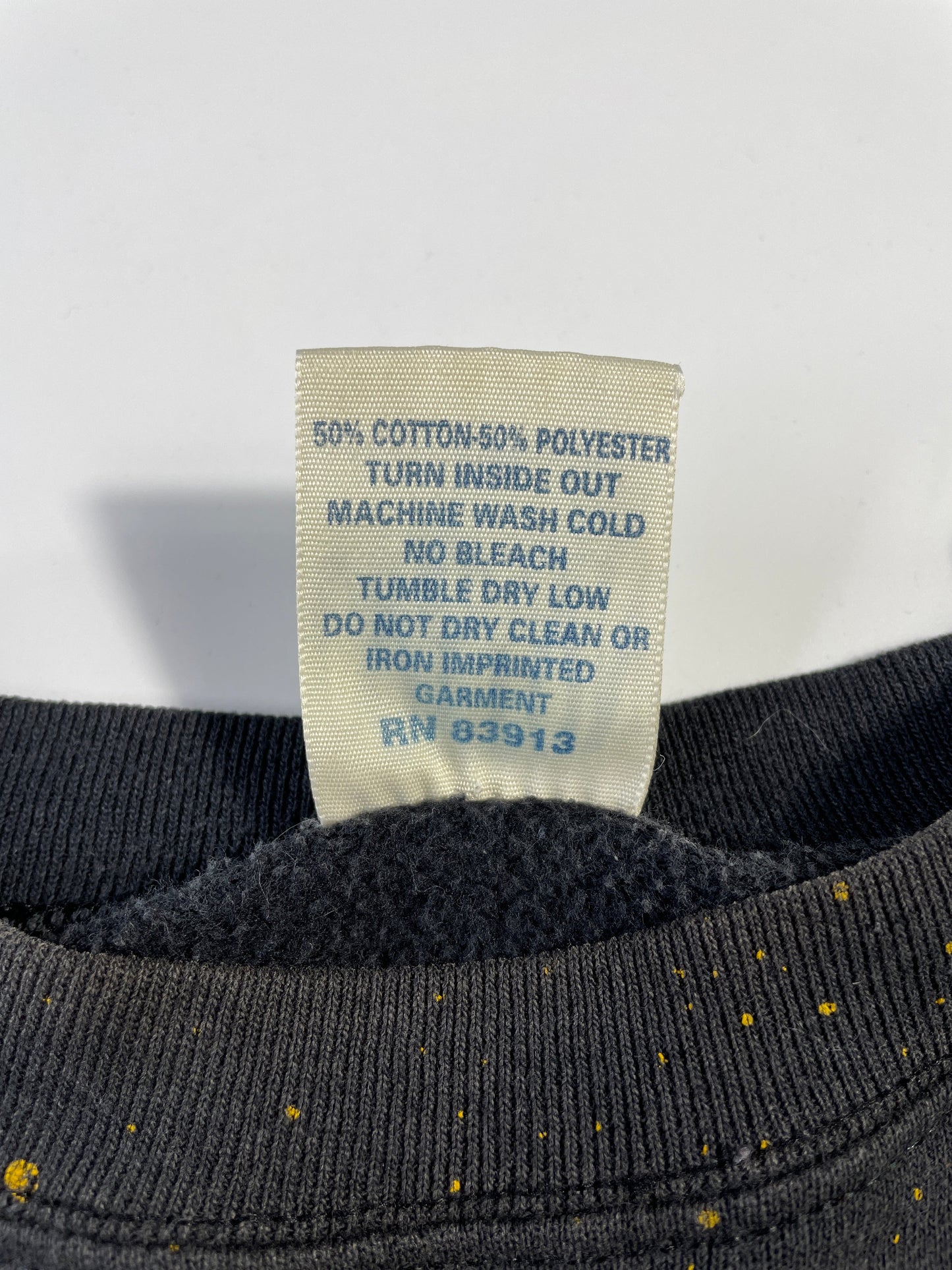 90's WOLF Made in USA Size L Vintage Animal Sweat-Shirt / F2595S