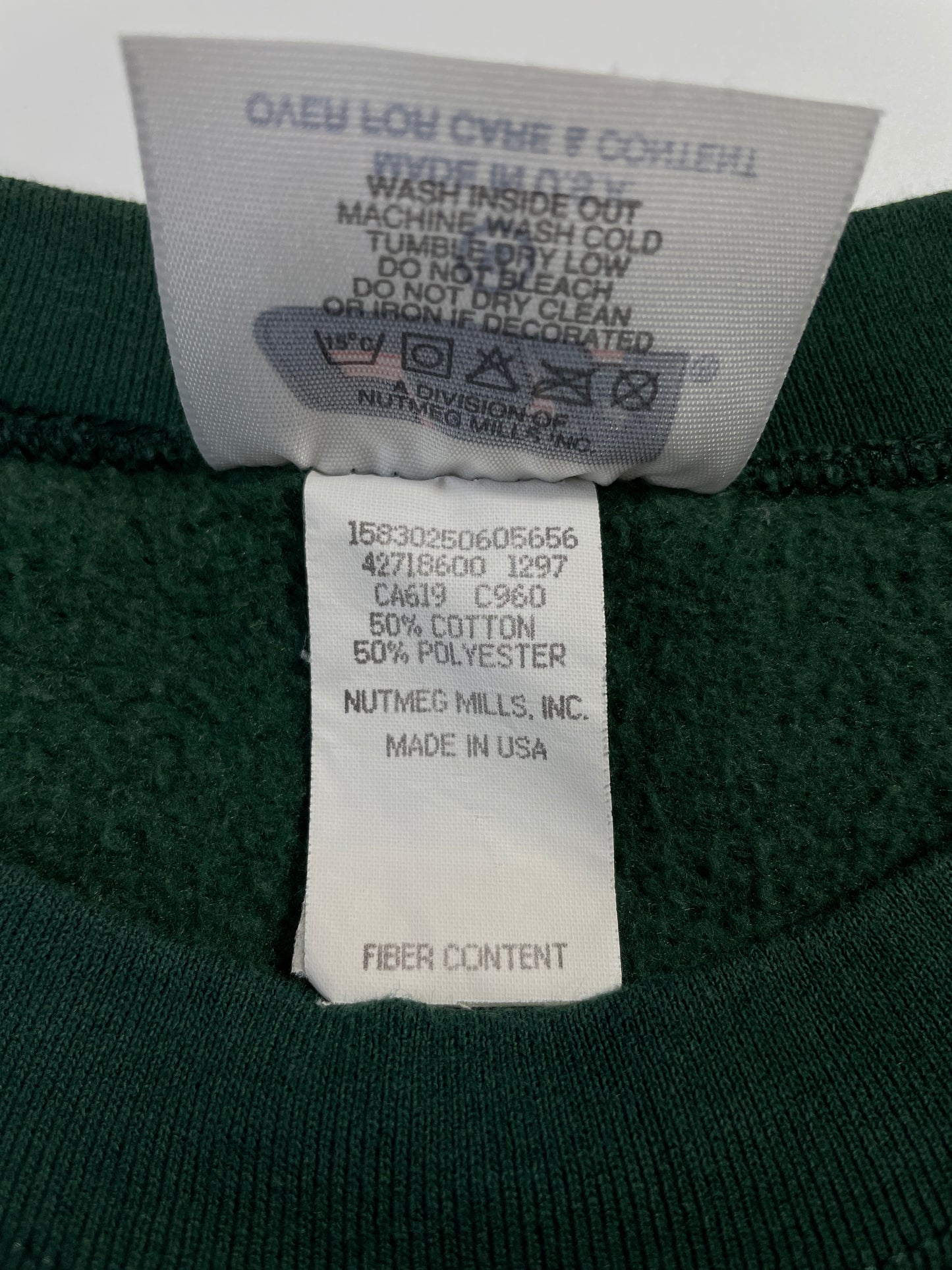 90's NEW YORK JETS Made in USA Size XL Vintage NFL Sweat-Shirt / F868S