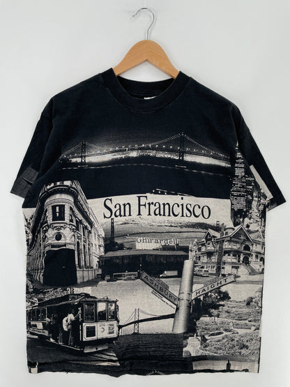 90's SAN FRANCISCO Made in USA Size XL Vintage T-Shirt / F1927T