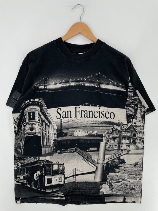 90's SAN FRANCISCO Made in USA Size XL Vintage T-Shirt / F1927T