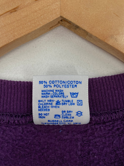 90's LOUISIANA STATE UNIVERSITY Made in USA Size L Vintage College Sweat-Shirt / F1985S