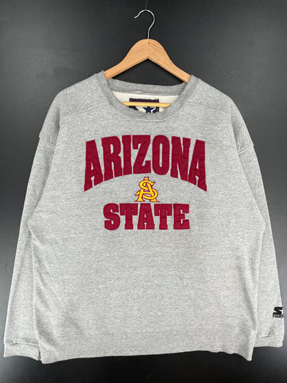 90's STARTER x ARIZONA STATE Size Approx.XL Vintage College Sweat-shirt / F3647S