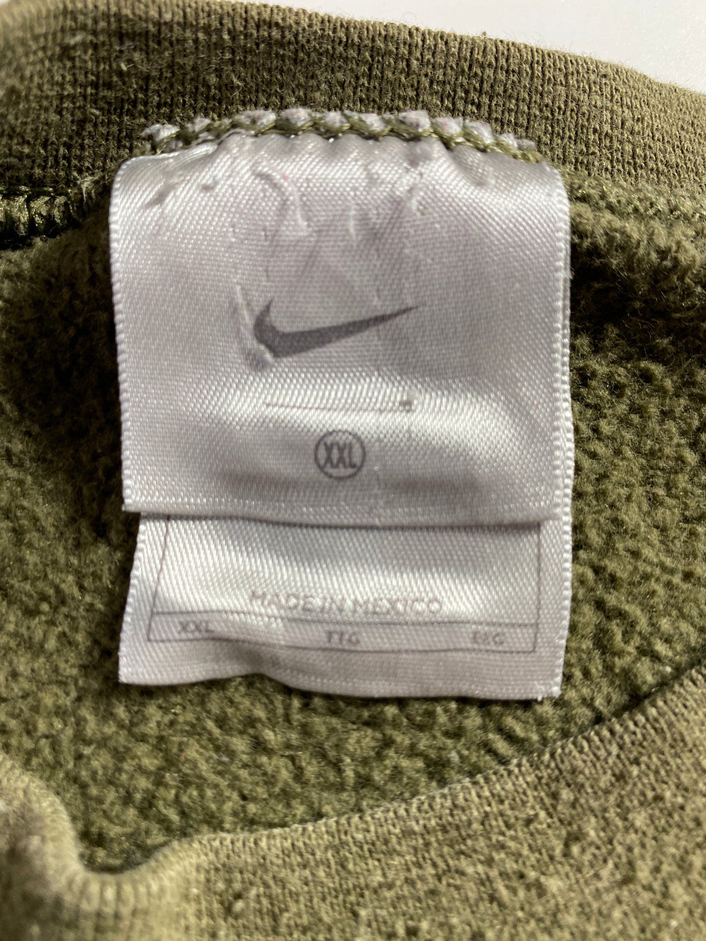 90's NIKE MINI SWOOSH Size XXL Vintage Sweat-Shirts / F9146S