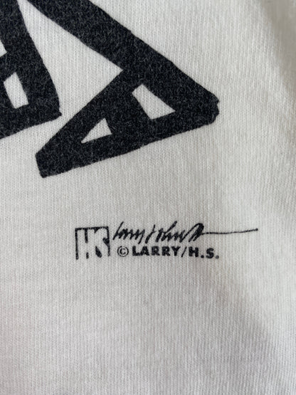 90's LARRY H.S. Made in USA Size L Vintage T-Shirt / G1712T