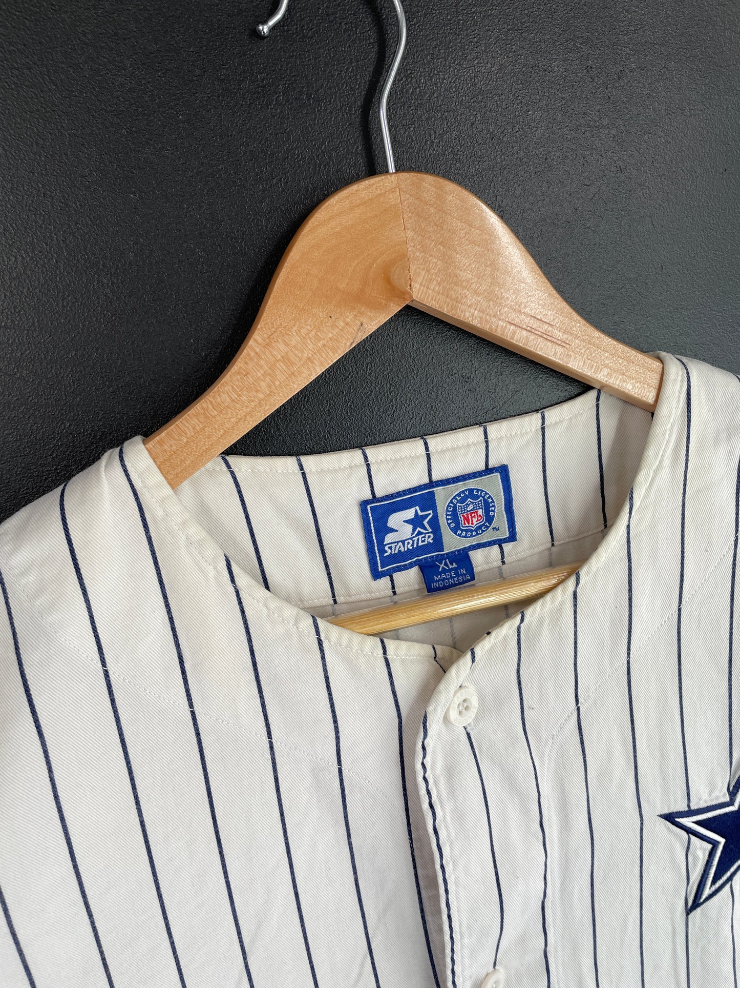 90’s STARTER x DALLAS COWBOYS Size XL Vintage Game Shirt / G1873B