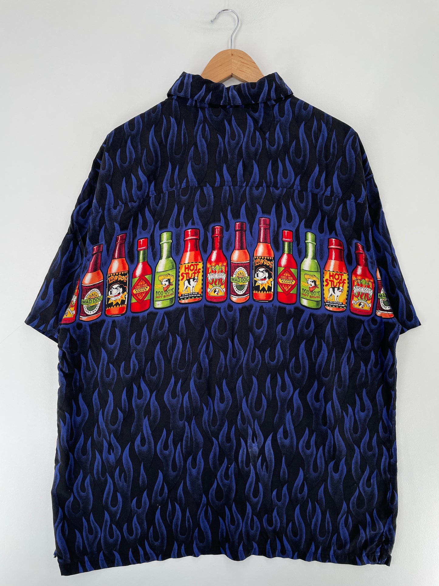 .Vintage BIG DOG Size XXL Button Down Shirt / E7430B