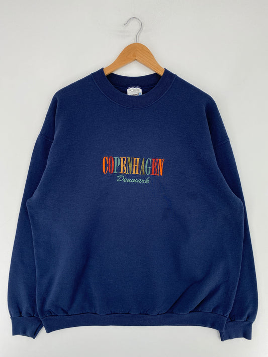 Vintage COPENHAGEN DENMARK Size XXL Sweat-shirt / E8083S