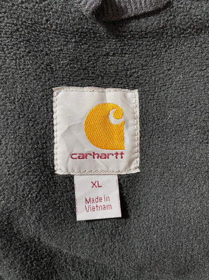 Vintage CARHARTT Size XL Zip-up Hoodie Sweat-Shirt / F2248S