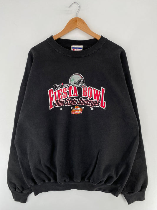 2003 OHIO STATE Size No Tag (Approx.XXL) Vintage College Sweat-Shirts / F6352S