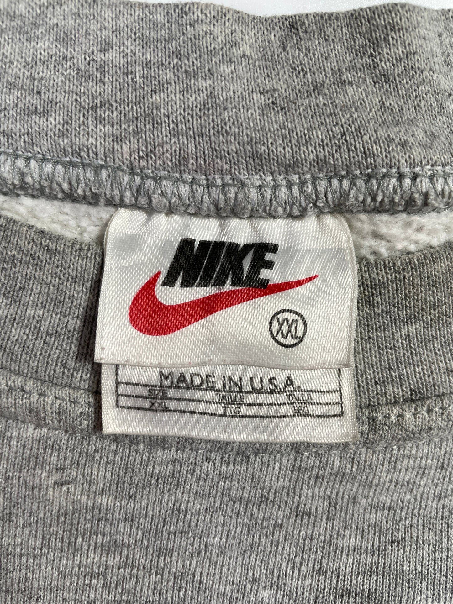 90’s NIKE Made in USA Size XXL Vintage Sweat-shirt / F1782S