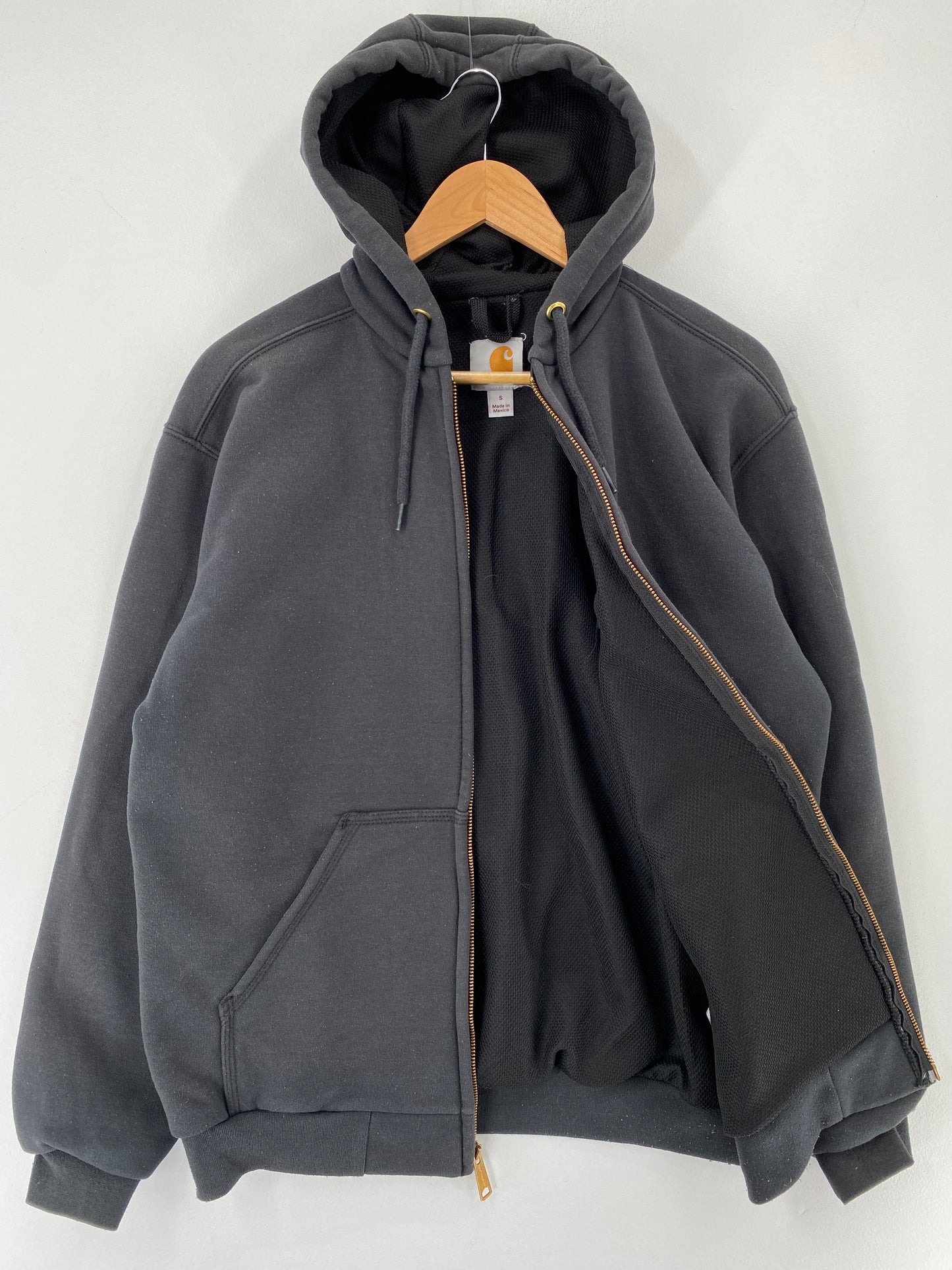 Vintage CARHARTT Size XL Zip-up Hoodie Sweat-shirt / E8864S