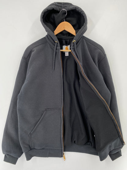 Vintage CARHARTT Size XL Zip-up Hoodie Sweat-shirt / E8864S