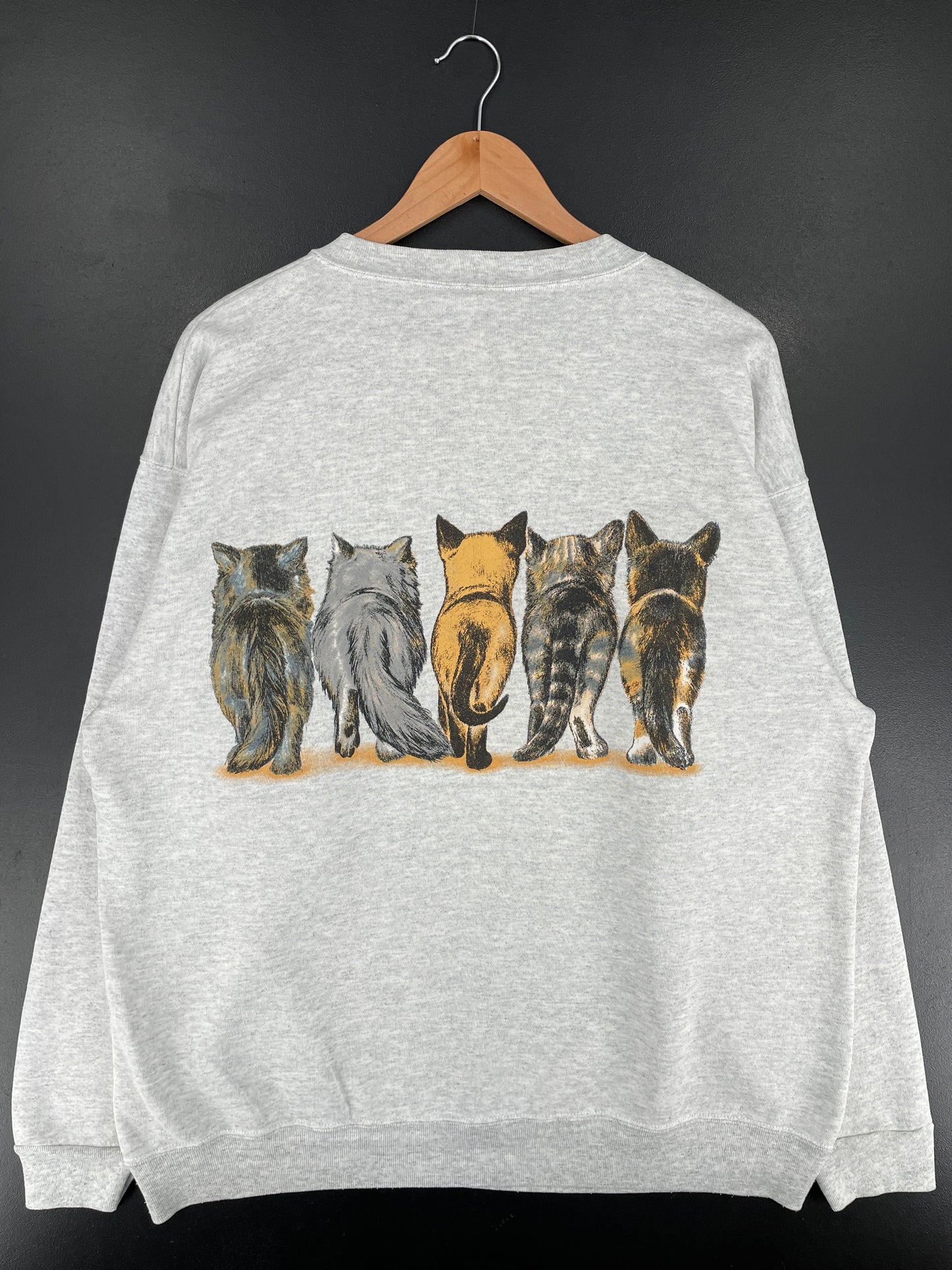 90's CATS Made in USA Size XL Vintage Sweat-shirt / E8475S