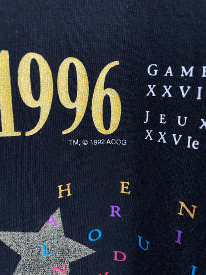 1992 ATLANTA OLYMPIC Size XL Vintage T-Shirt / E9272T