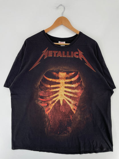 00' METALLICA Size XXL Vintage Music T-shirt / E6948T