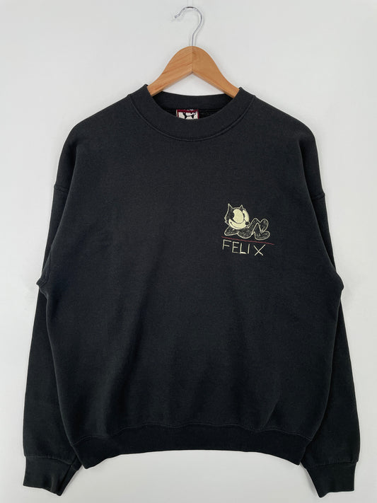 90's FELIX Size Approx.XL Vintage Sweat-Shirt / F7693S