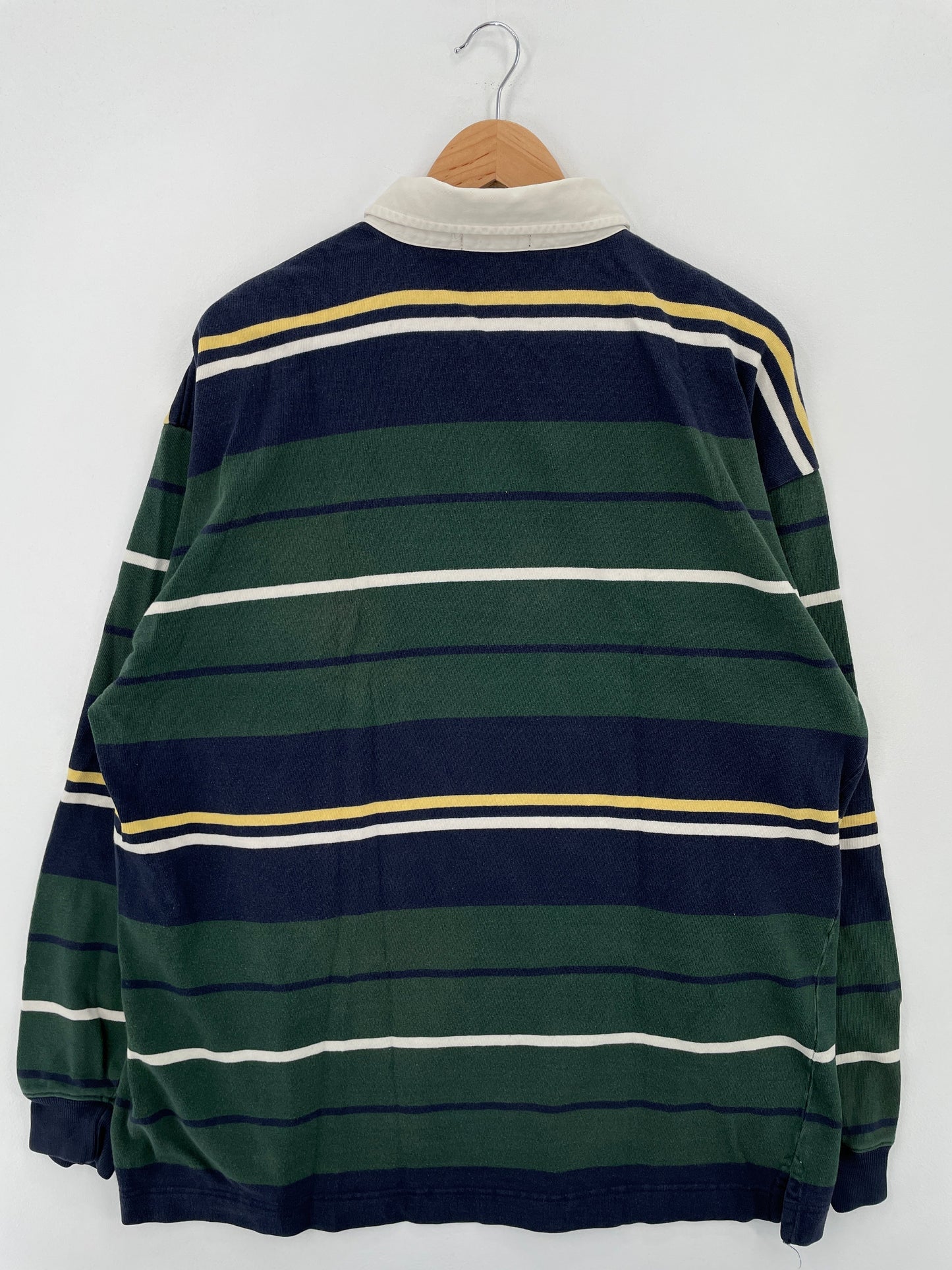 90's NAUTICA Size XL Vintage Rugby-Shirt / F634R