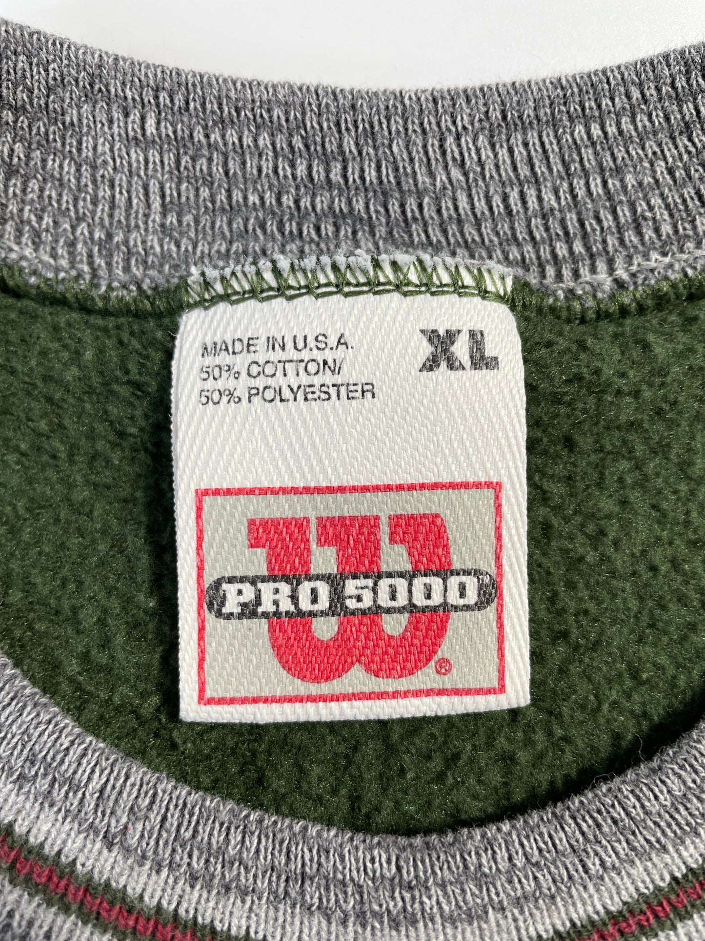 90's WILSON x BOSTON Made in USA Size XL Vintage Sweat-Shirt / F557S