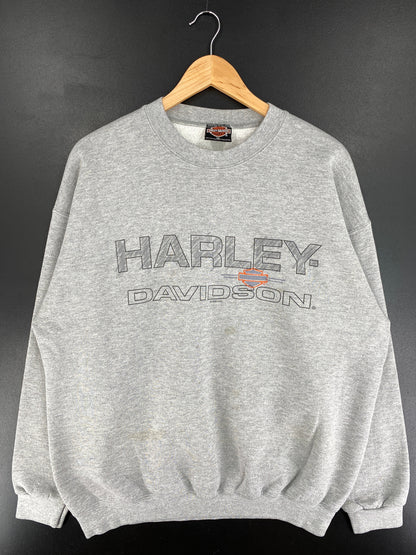 1999 HARLEY DAVIDSON Made in USA Size XL Vintage Sweat-Shirt / F4561S