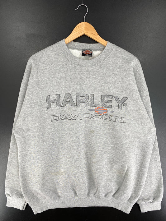 1999 HARLEY DAVIDSON Made in USA Size XL Vintage Sweat-Shirt / F4561S
