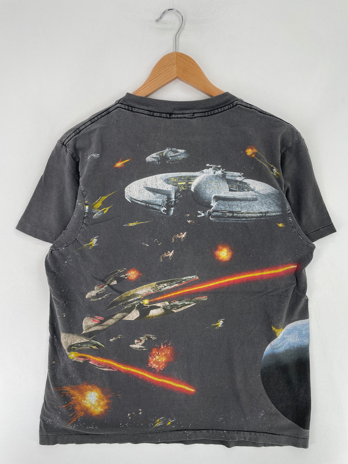 90’s DISNEY STAR WARS Episode1 Size Approx.L T-Shirt / E7286T