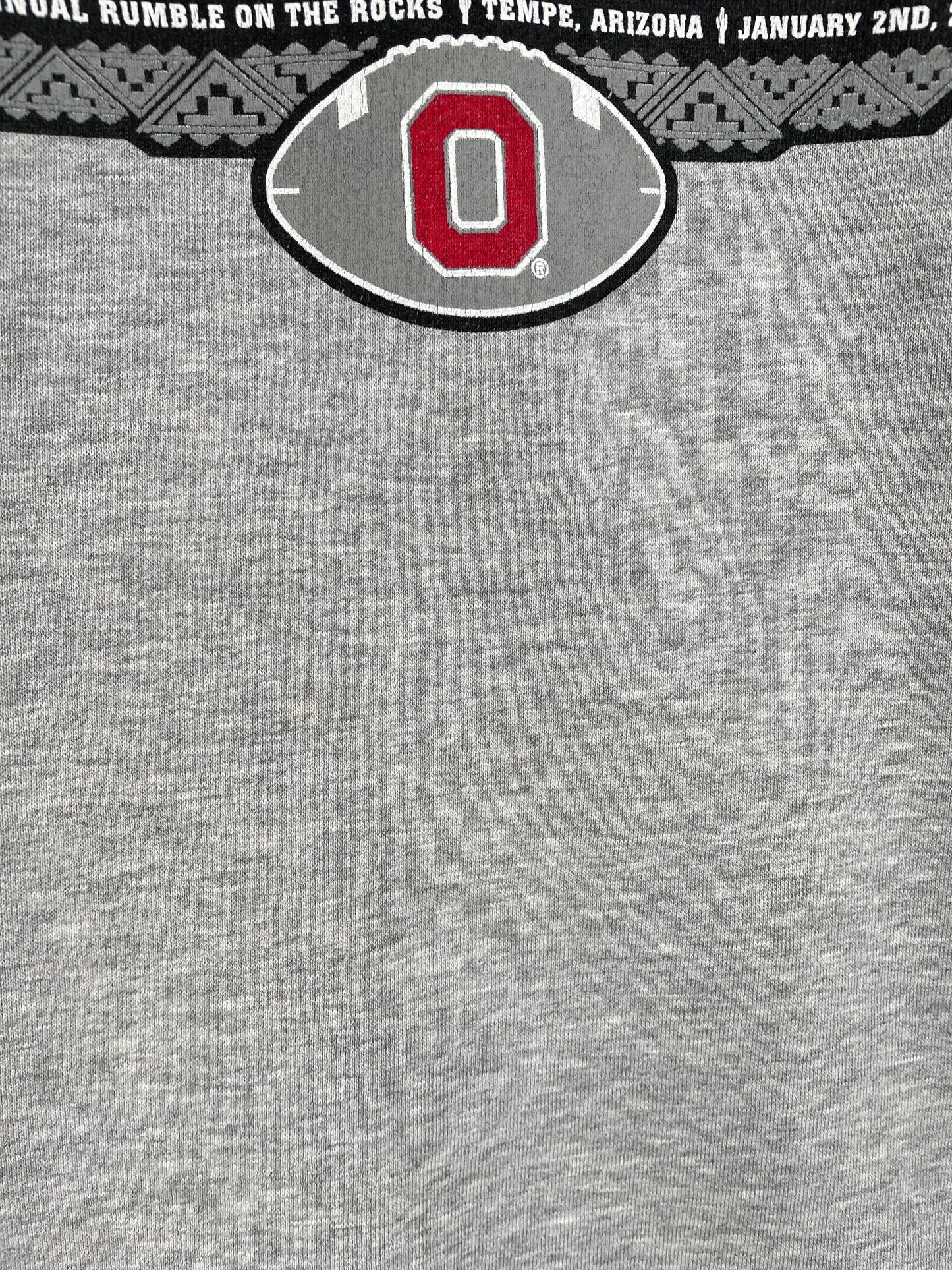 2004 NIKE x OHIO STATE FIESTA BOWL Size XXL Vintage College Sweat shirt / G7072S