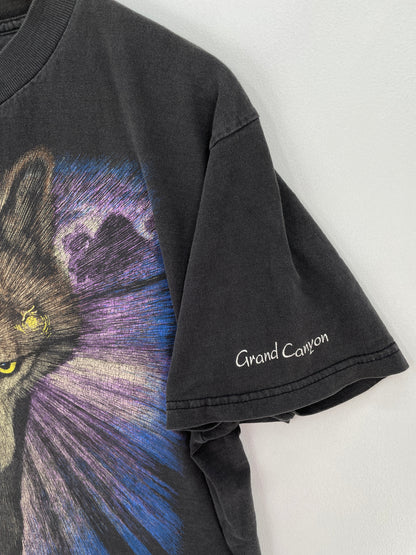 90’s GRAND CANYON Size L Vintage Animal T-Shirt / F3299T