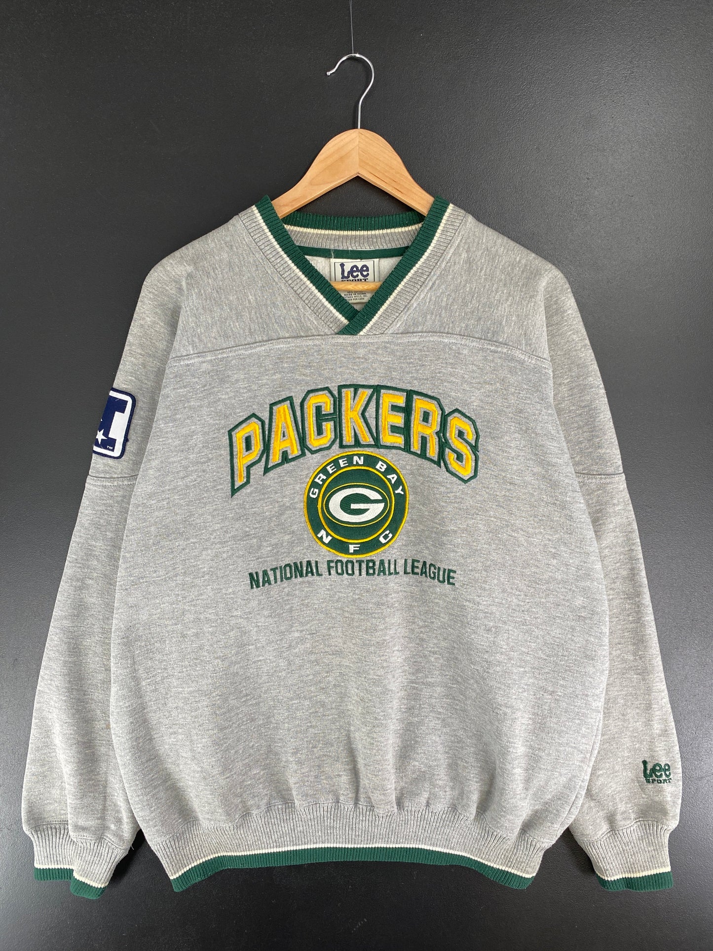 90’s GREEN BAY PACKERS Size L NFL Sweat-Shirt / F5749S