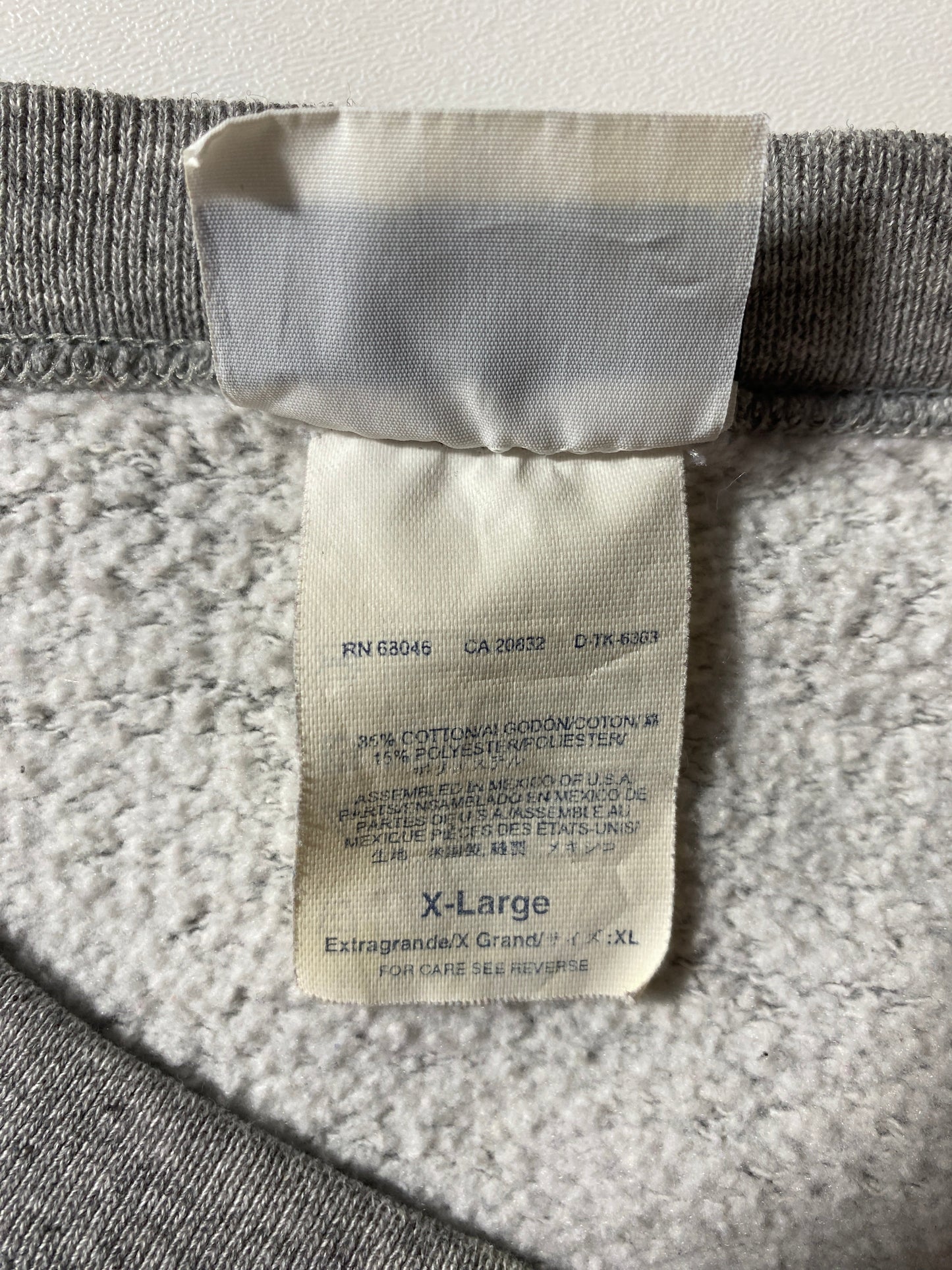 90's WEST TEXAS A&M Made in USA Size XL Vintage College Sweat-shirt / G4756S