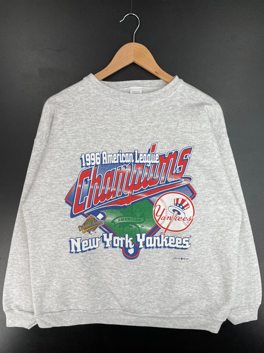 1996 NEW YORK YANKEES Size L Vintage MLB Sweat-Shirt / F4174S