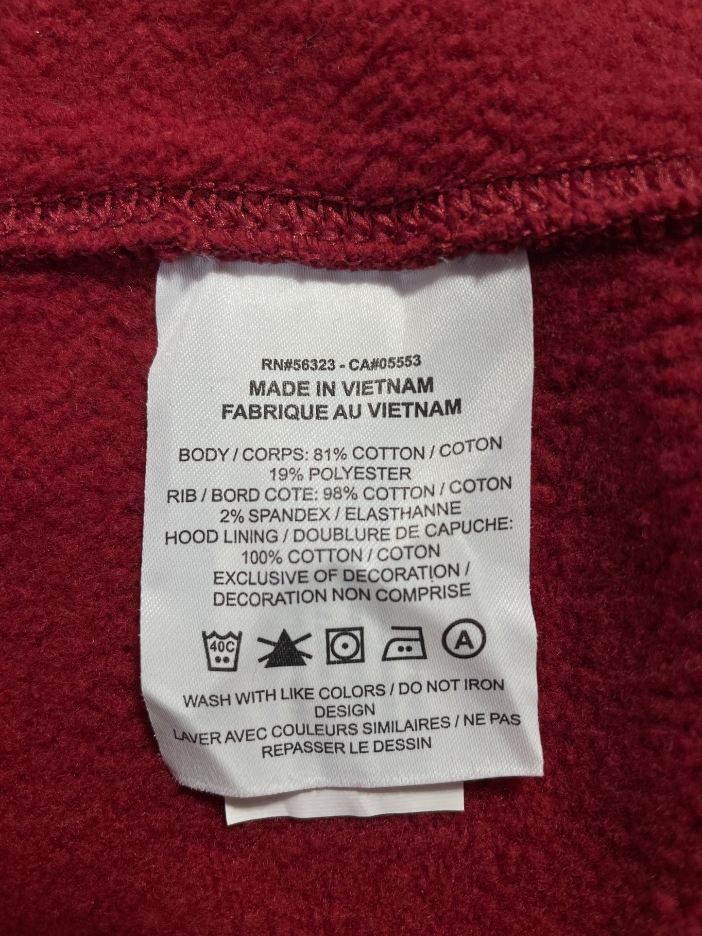 Vintage NIKE x SOUTHERN CAL FOOTBALL Size L Vintage College Hoodie Sweat-Shirt / E7397S