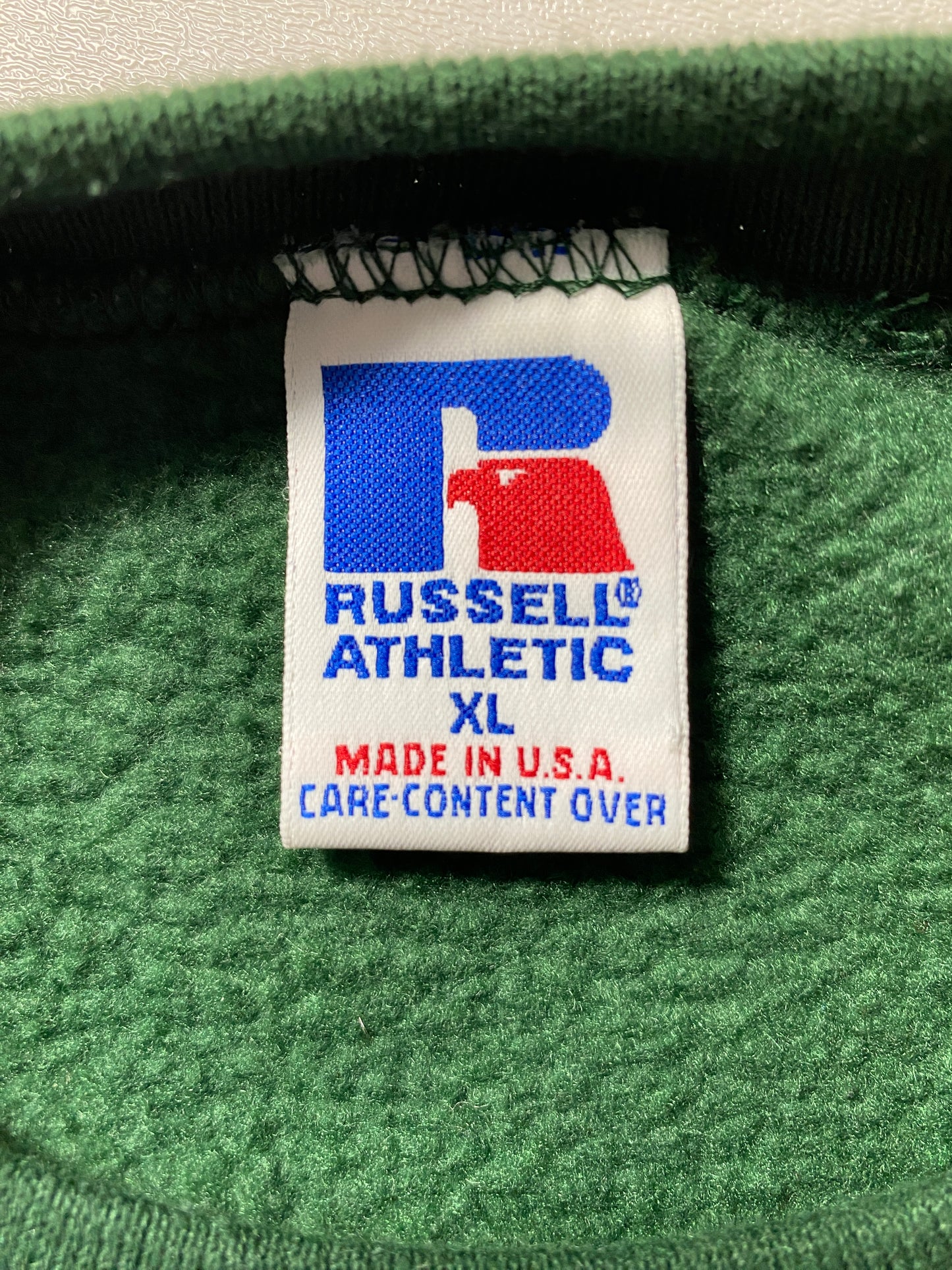 90's RUSSELL x PACKERS Made in USA Size XL Vintage NFL Sweat-shirt / E9997S