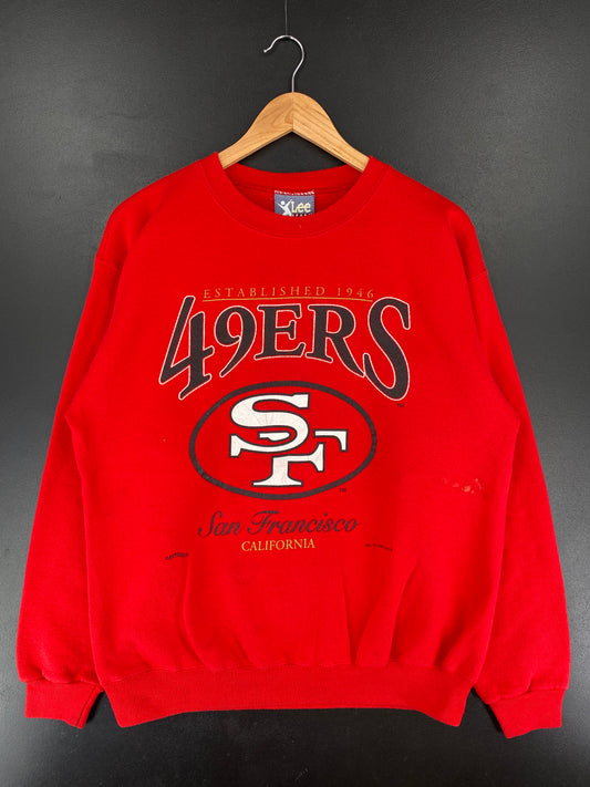 1995 SAN FRANCISCO 49ERS Size XL Vintage NFL Sweat-Shirt / E7992S